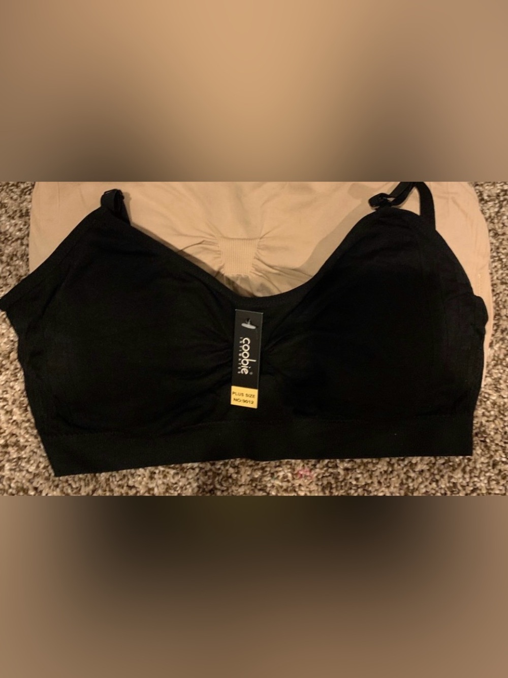 Coobie Bras-Black Plus/Full Size
Also Available Nude, White Fits 36DD & Up